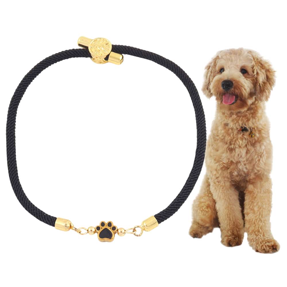 Forever Paw Adjustable Memorial Bracelet - Red