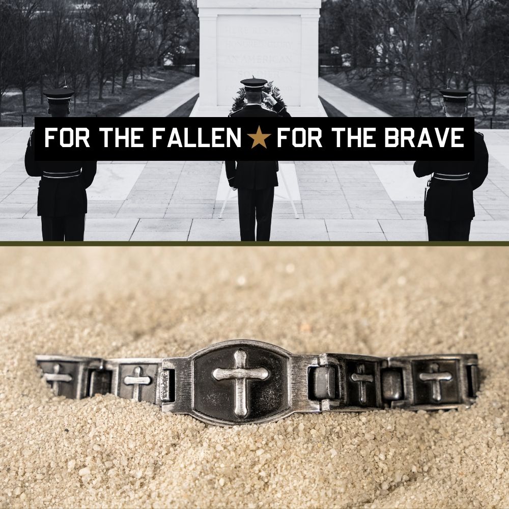 40% OFF -'For The Fallen' Arlington Magnetic Bracelet