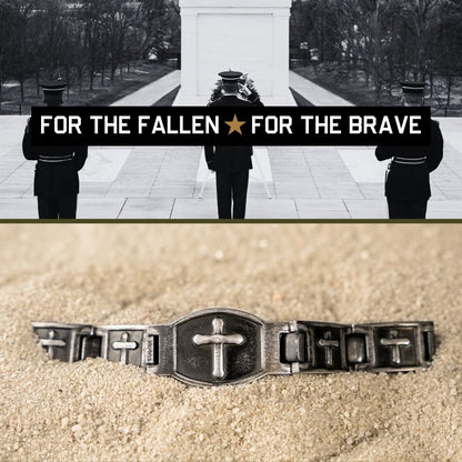 40% OFF -'For The Fallen' Arlington Magnetic Bracelet