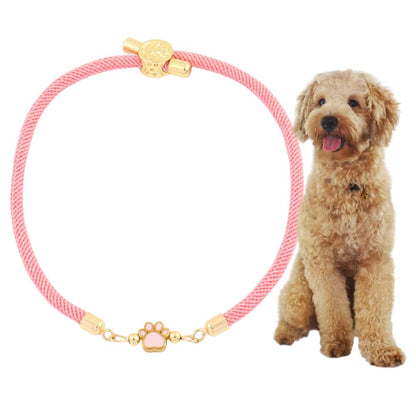 Forever Paw Adjustable Memorial Bracelet - Red