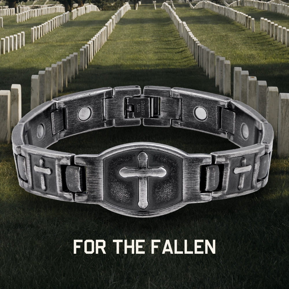 40% OFF -'For The Fallen' Arlington Magnetic Bracelet