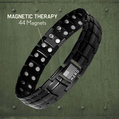 40% OFF - Sherman Tank Track Titanium Magnetic Bracelet