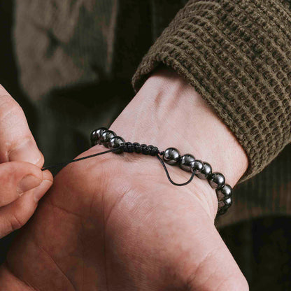 00 Buck Magnetic Hematite Titanium Bracelet