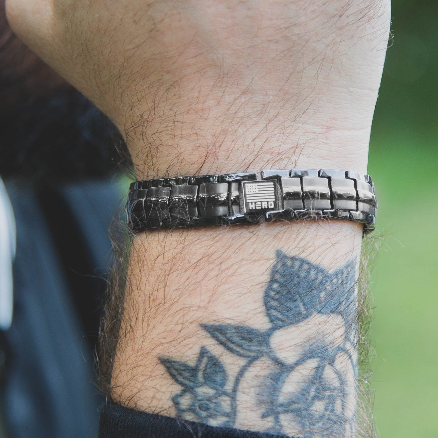 40% OFF - Sherman Tank Track Titanium Magnetic Bracelet