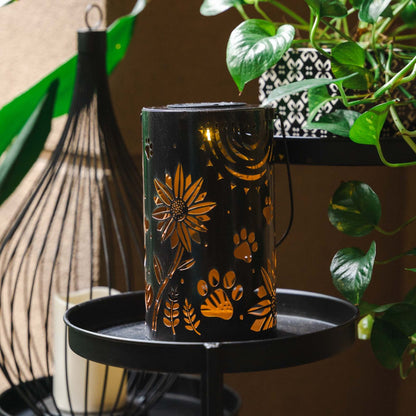 Pathway to My Heart Artisan Shadow Solar Lantern