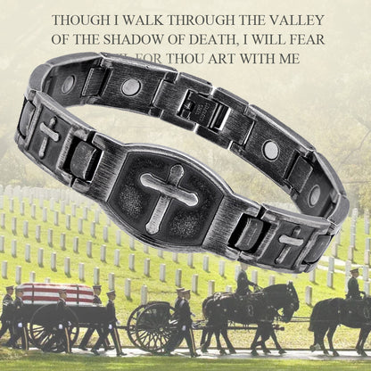 40% OFF -'For The Fallen' Arlington Magnetic Bracelet