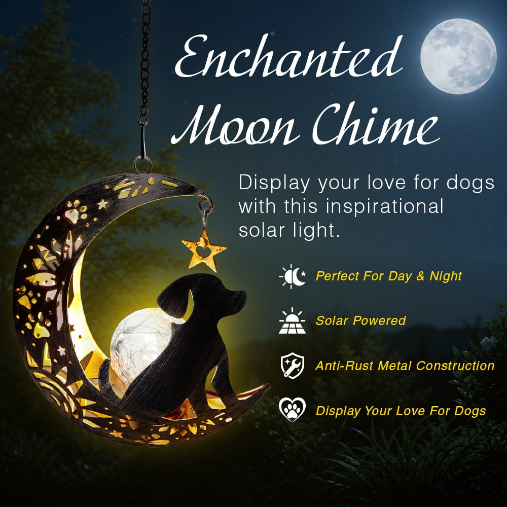 I Love You to the Moon & Back Garden Solar Lantern