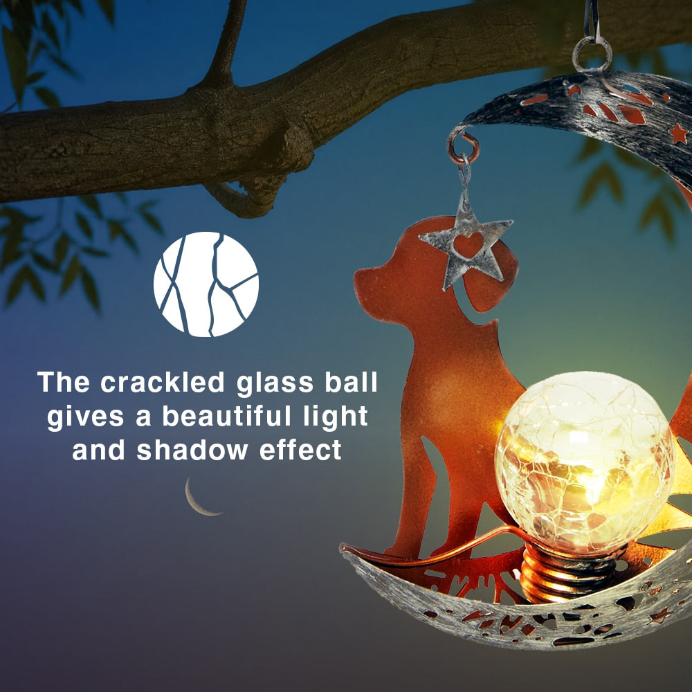 I Love You to the Moon & Back Garden Solar Lantern