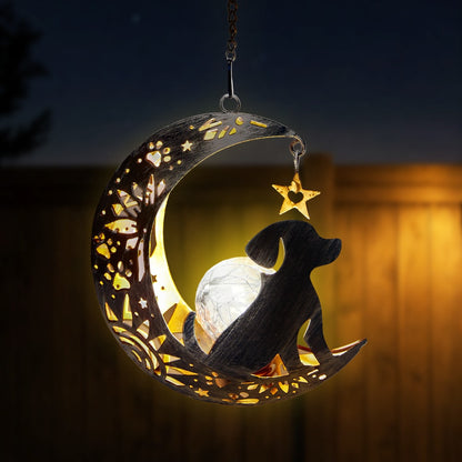 I Love You to the Moon & Back Garden Solar Lantern