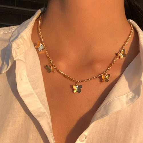 Butterfly Bloom Transformation Necklace