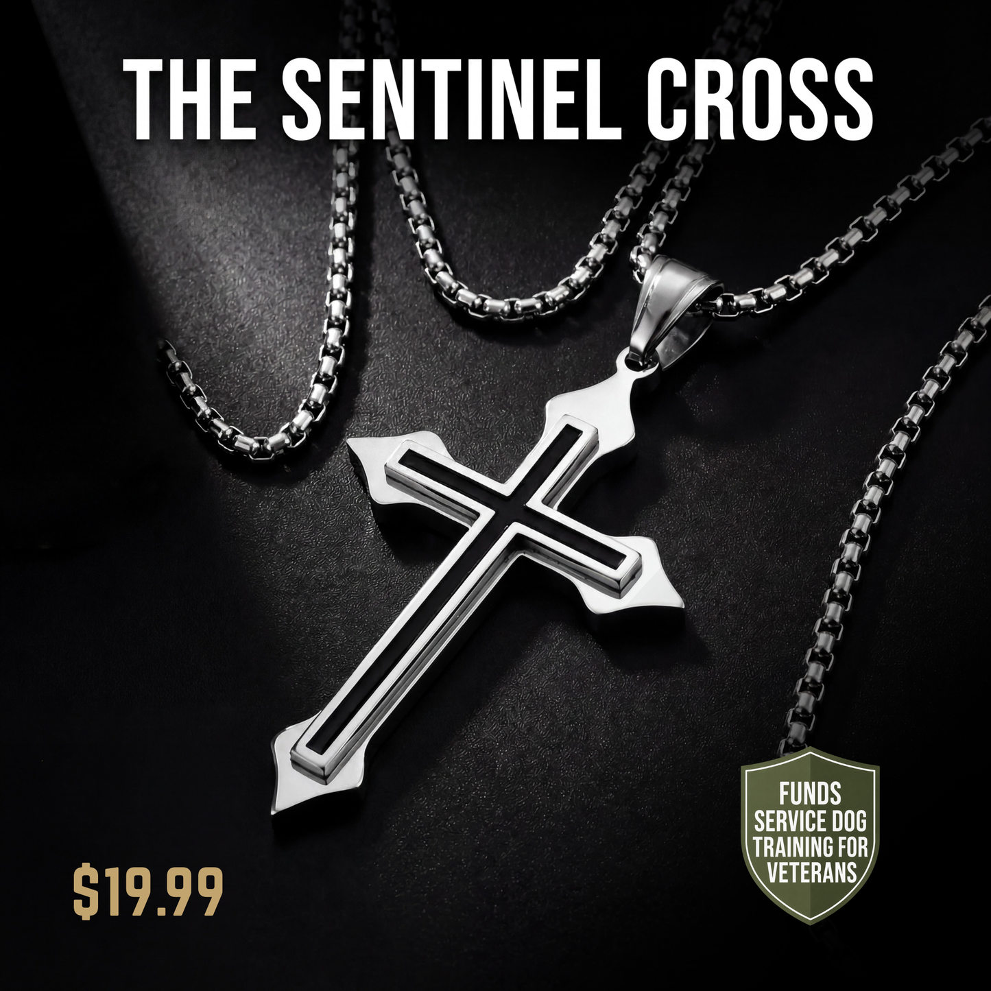 The Sentinel Cross Necklace