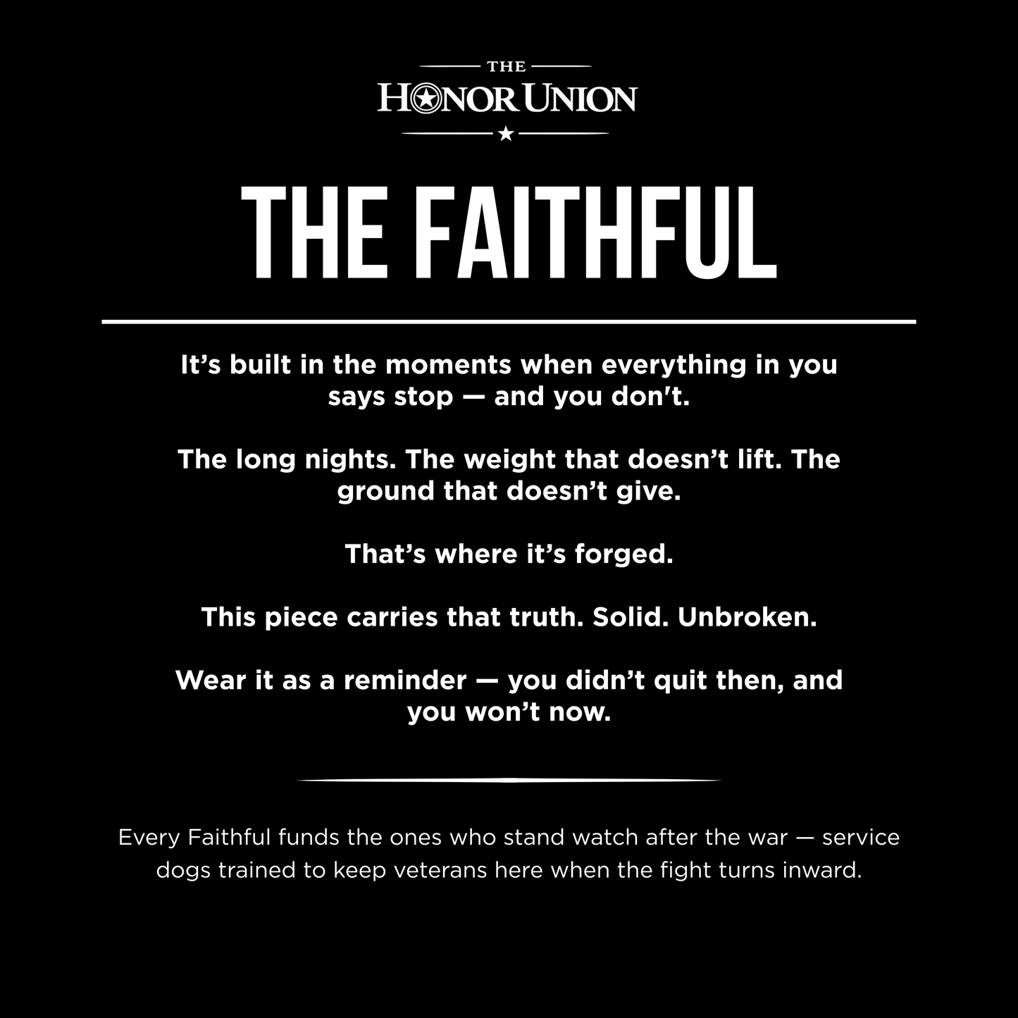 The Faithful Bracelet