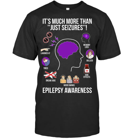 Epilepsy Awareness Month - Epilepsy Warrior T-Shirt