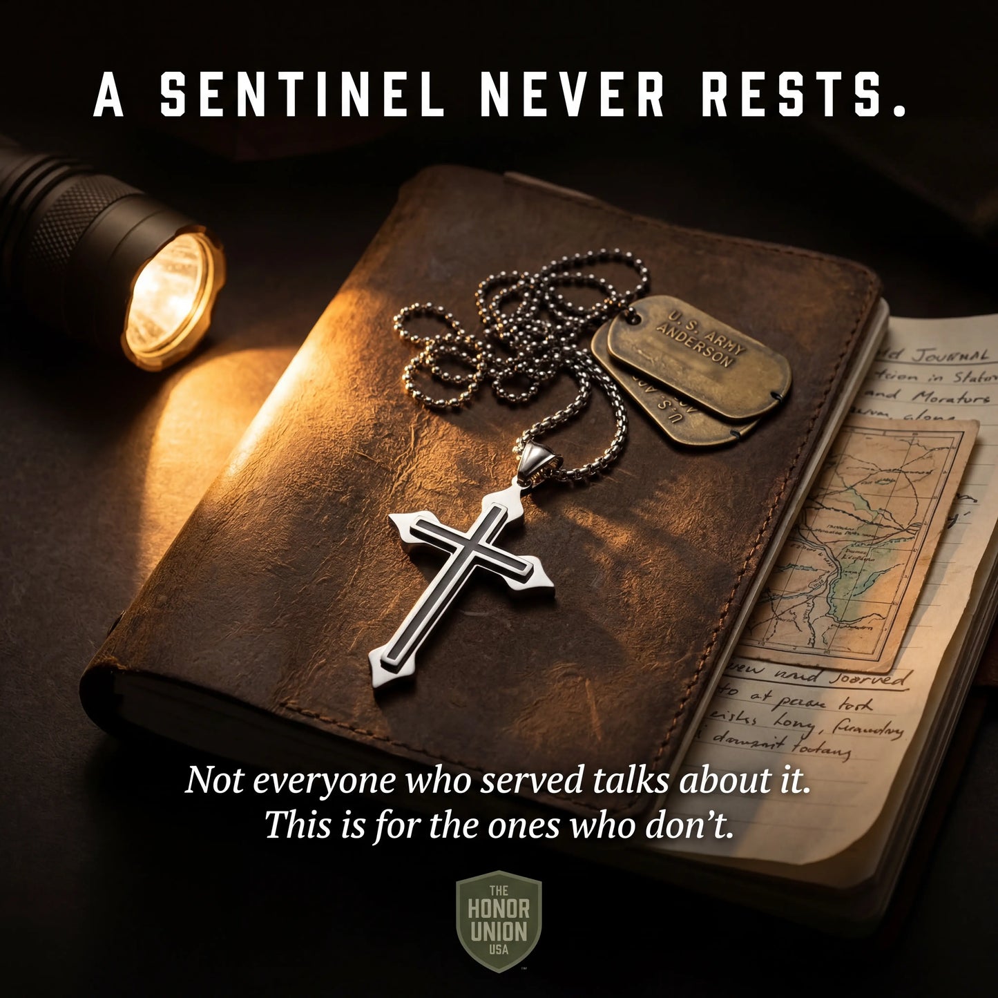 The Sentinel Cross Necklace