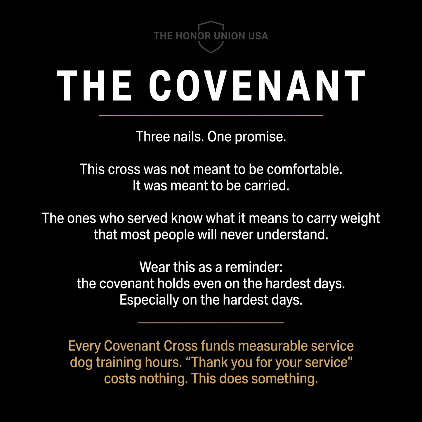 The Covenant Cross Necklace