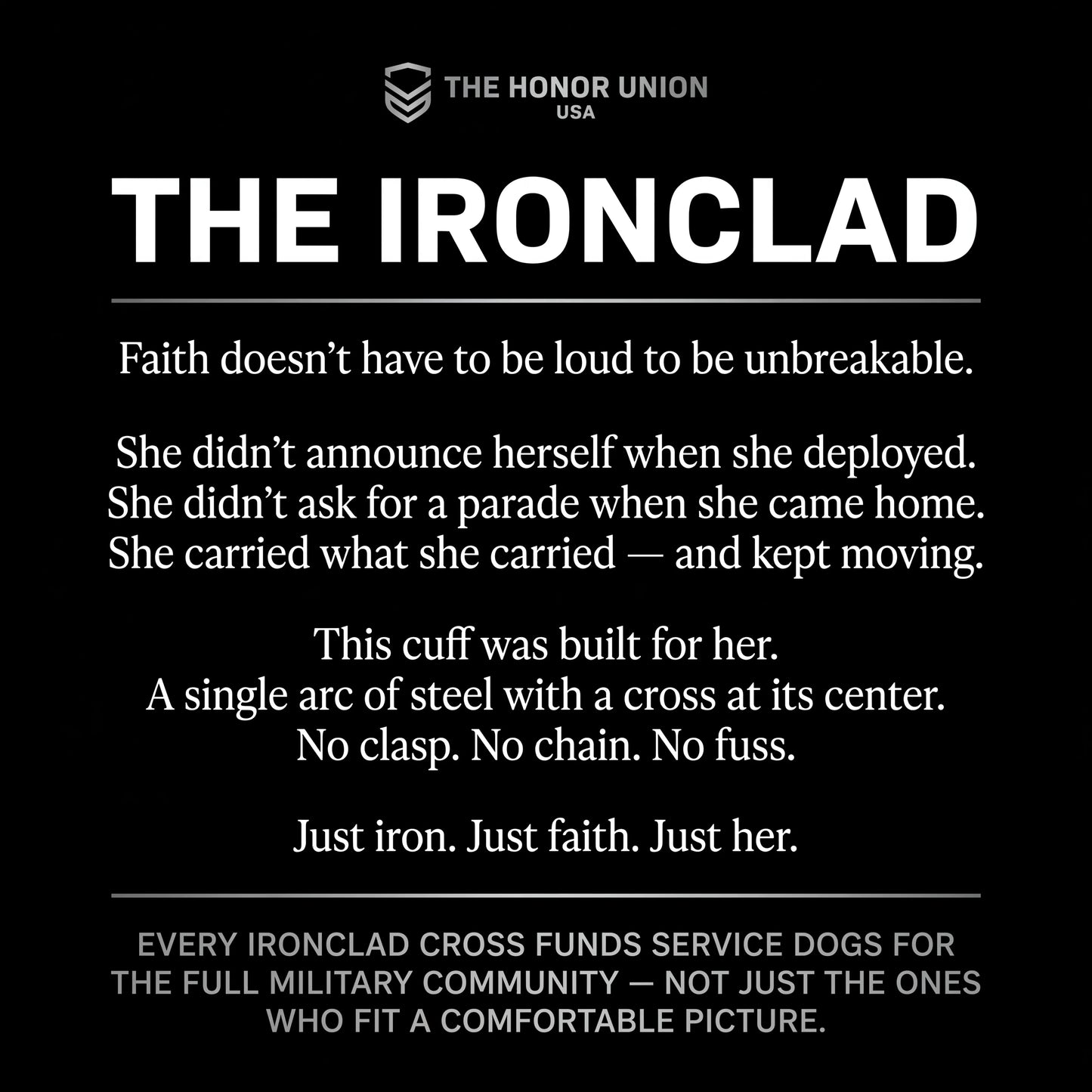 The Ironclad Cross