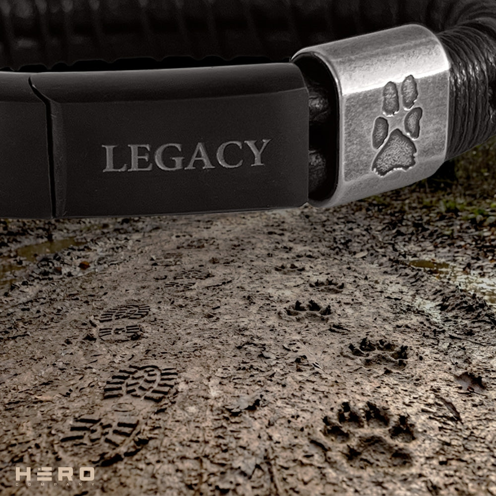 Loyal Friend Morse Code Legacy Urn Bracelet