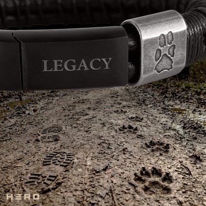 Loyal Friend Morse Code Legacy Urn Bracelet